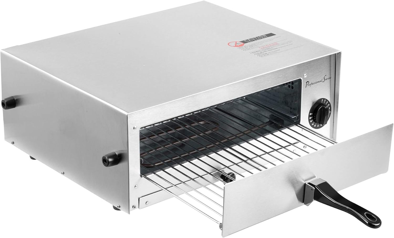 Pizza Oven and Frozen Snack Baker Stainless Steel