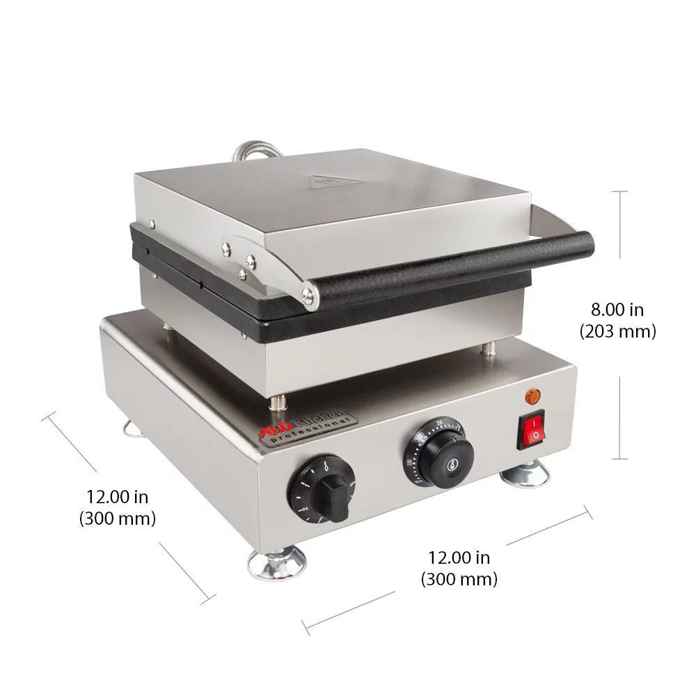ALDKitchen Stick Waffle Maker | Professional Stainless Steel Waffle Stick Machine | 4 Big Waffles
