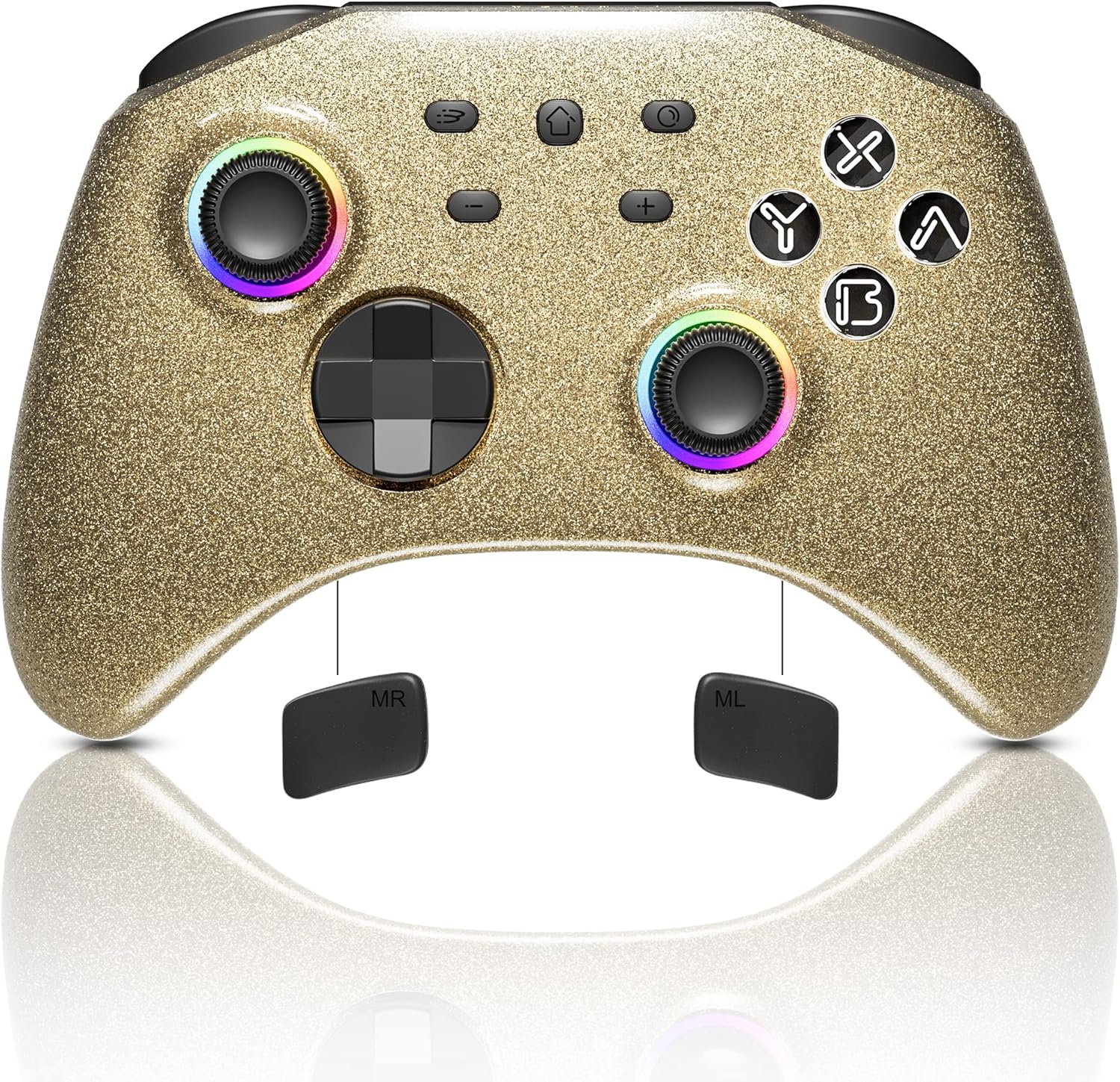 ASUS ROG Ally 512GB Gaming Handheld 7-inch Touchscreen 120Hz FHD 1080p AMD Ryzen Z1 Extreme Processor, Gold Wireless Pro Controller, Hub, 128GB MicroSD, Keyboard & Mouse, 8 in 1 Bundle