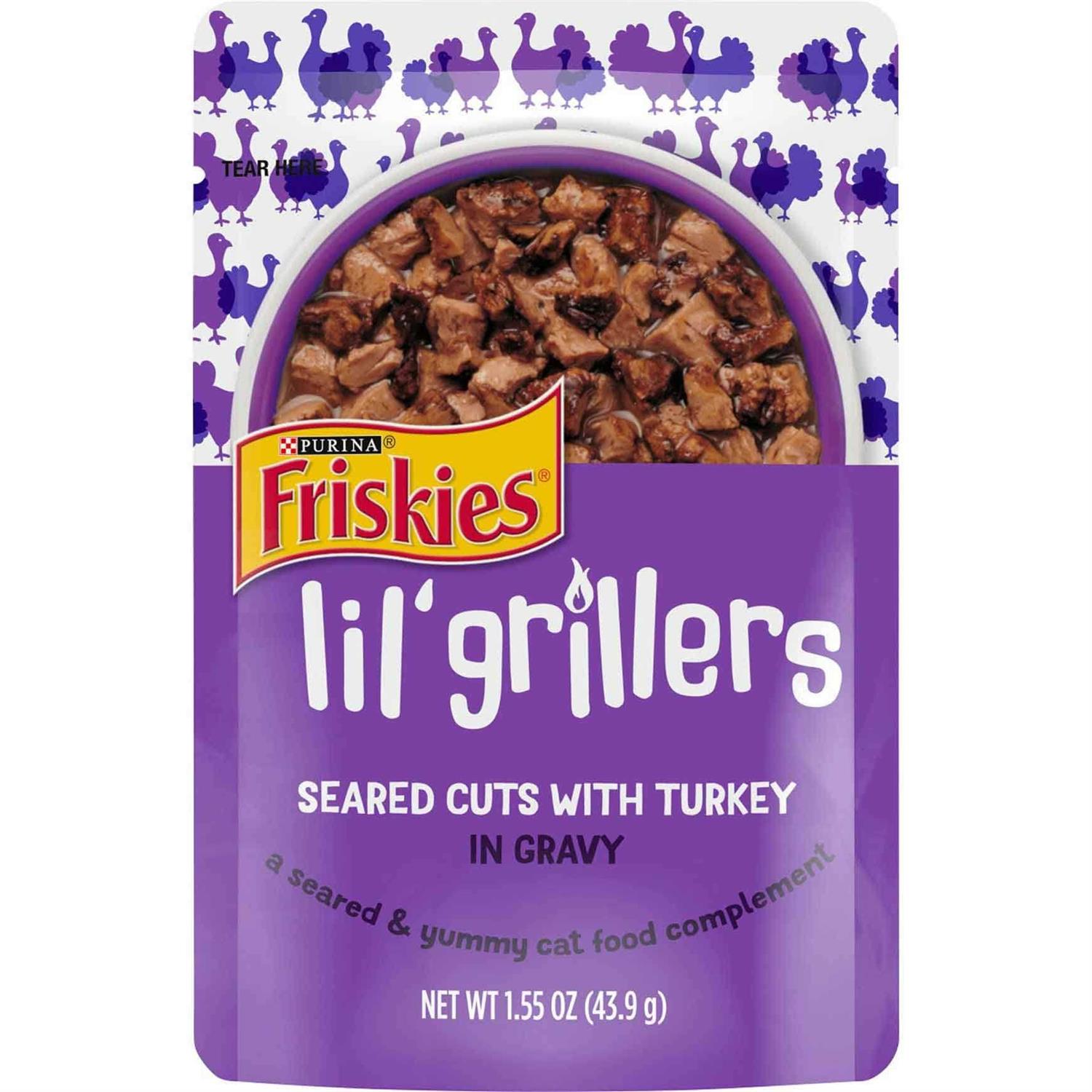 Friskies Lil Grillers Seared Cuts Gravy Wet Cat Food - Pet Supplies online store
