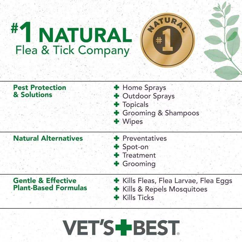 Vet's Best Flea Tick Home Spray - Pet Supplies online store