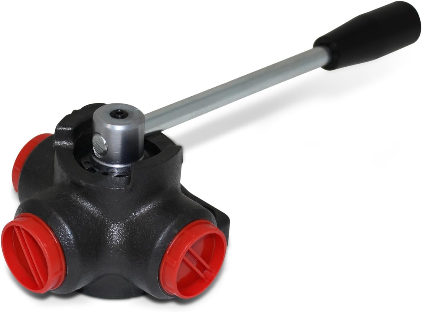 Hydraulic Rotary Diverter Valve, 3 Way, Open Center, 16 GPM, 8 SAE Ports Pack of 2