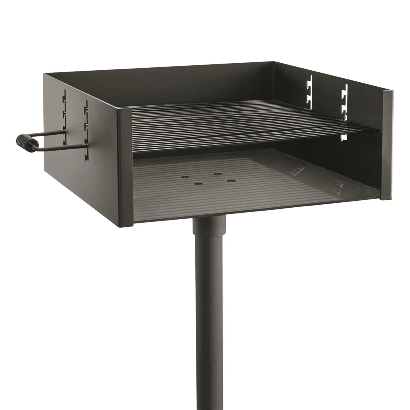 Guide Gear Heavy-Duty Park-Style Charcoal BBQ Grill for Camping, Outdoor Cooking, Backyard, Patio, Camp Grilling Barbecues, Extra Large