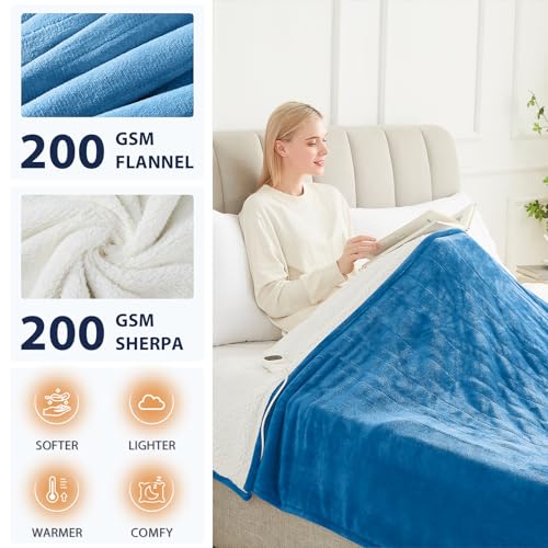 Homemate Electric Heated Blanket Throw - 50