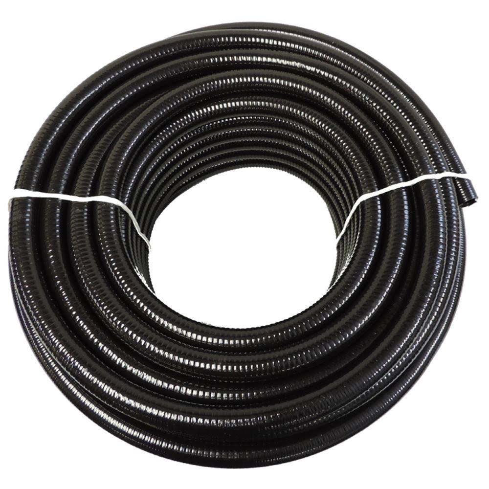 HYDROMAXX BF300010 3 in. x 10 ft. Black PVC Schedule 40 Flexible Pipe