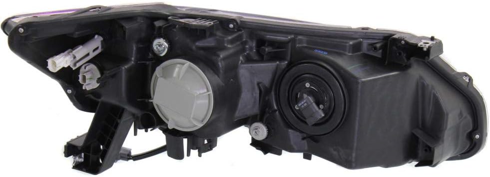 For Acura ILX Headlight Assembly 2013 2014 2015 Driver and Passenger Side Pair/Set | Halogen | AC2502121 + AC2503121 | 33150TX6A02 + 33100TX6A02