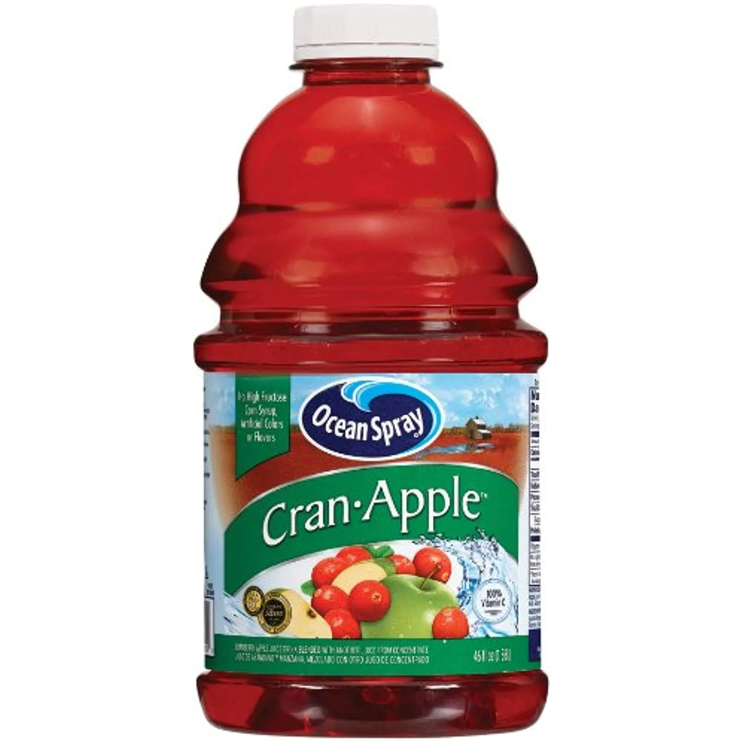 Ocean Spray Cranapple Juice, 46-Ounce Boxes (Pack Of 8)