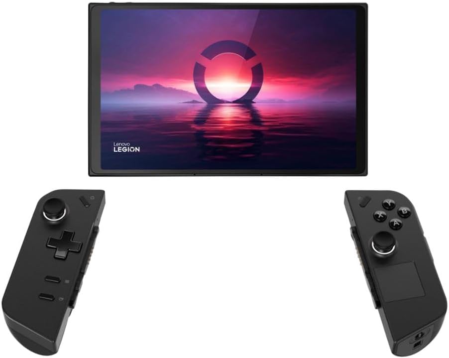 INLAND Micro Center Lenovo Legion Go Upgraded SSD, 8.8 Inch 144Hz WQXGA Gaming Handheld PC, Touchscreen Video Game Console,16GB RAM, AMD Ryzen Z1 Extreme Processor, Shadow Black (1TB)