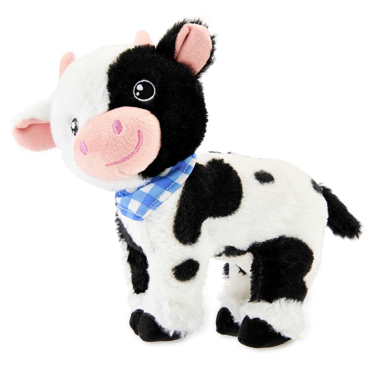 Vibrant Life Plush Cow Dog Toy - Pet Supplies online store