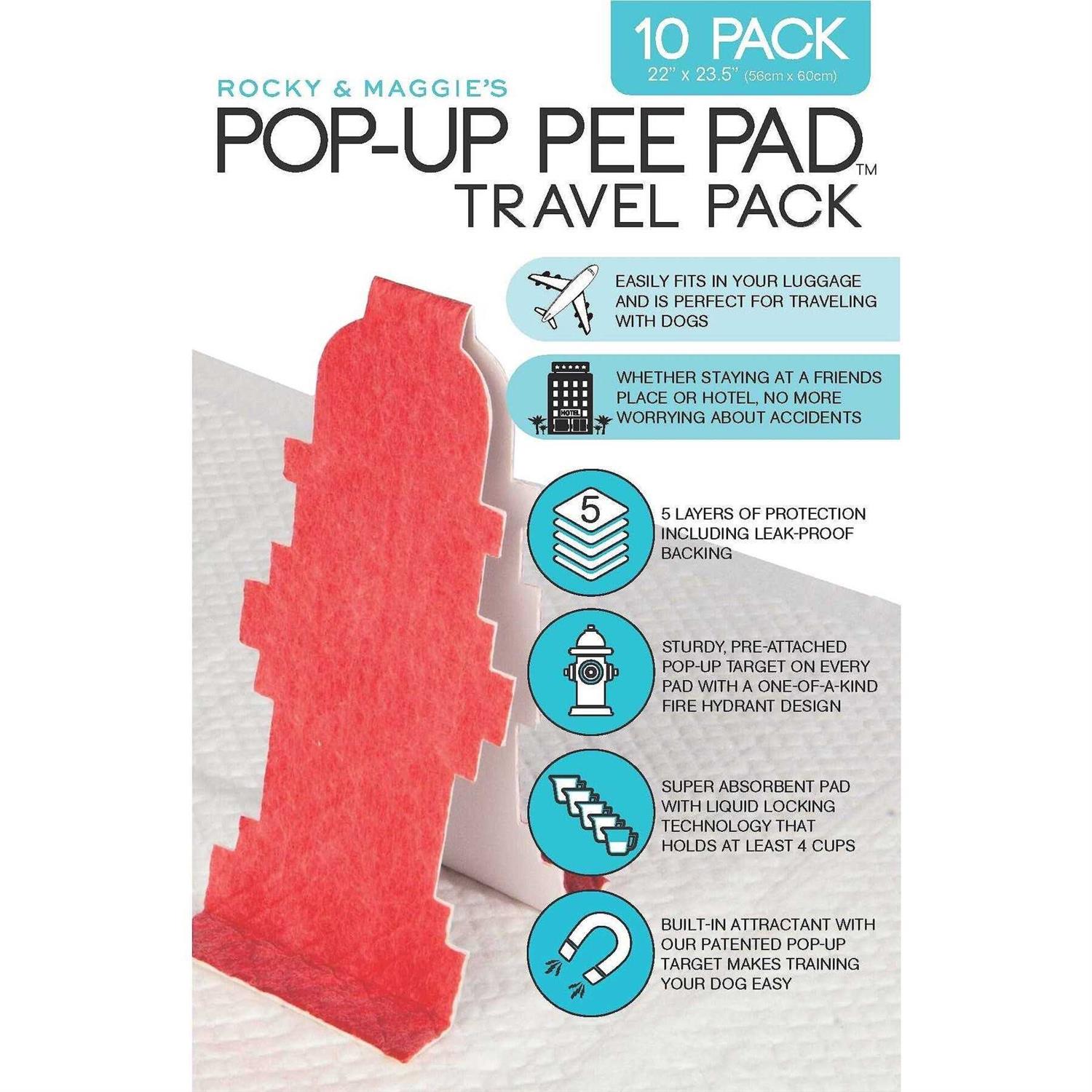 Rocky and Maggie's Pop-Up Pee Pad for Dogs - Pet Supplies online store