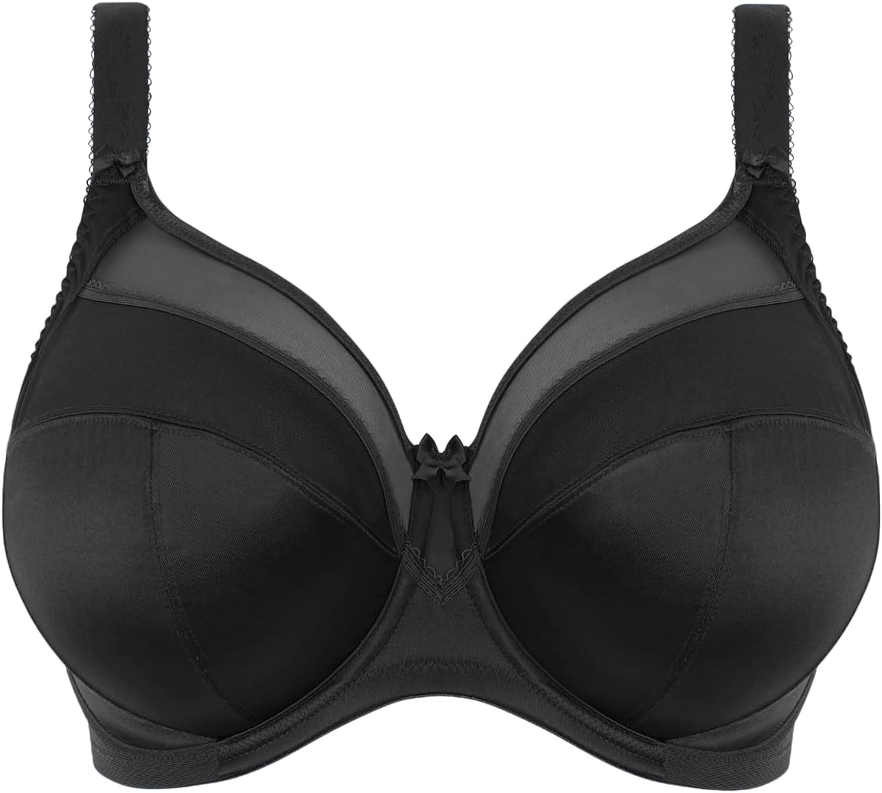 GODDESS Women's Keira Banded Underwire Bra, Black, 38J