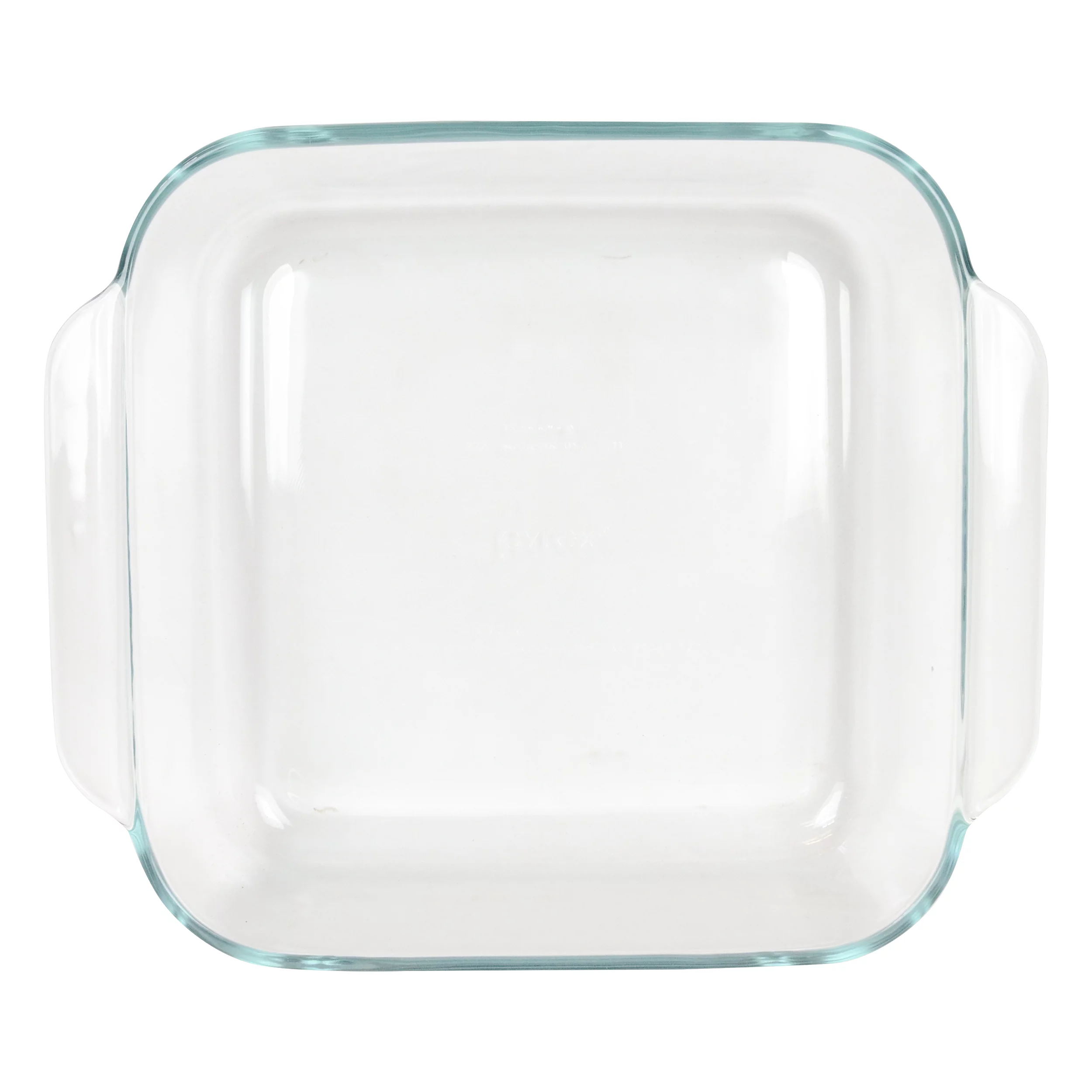 Pyrex 222 2-Quart Square Clear Glass Casserole Baking Dish