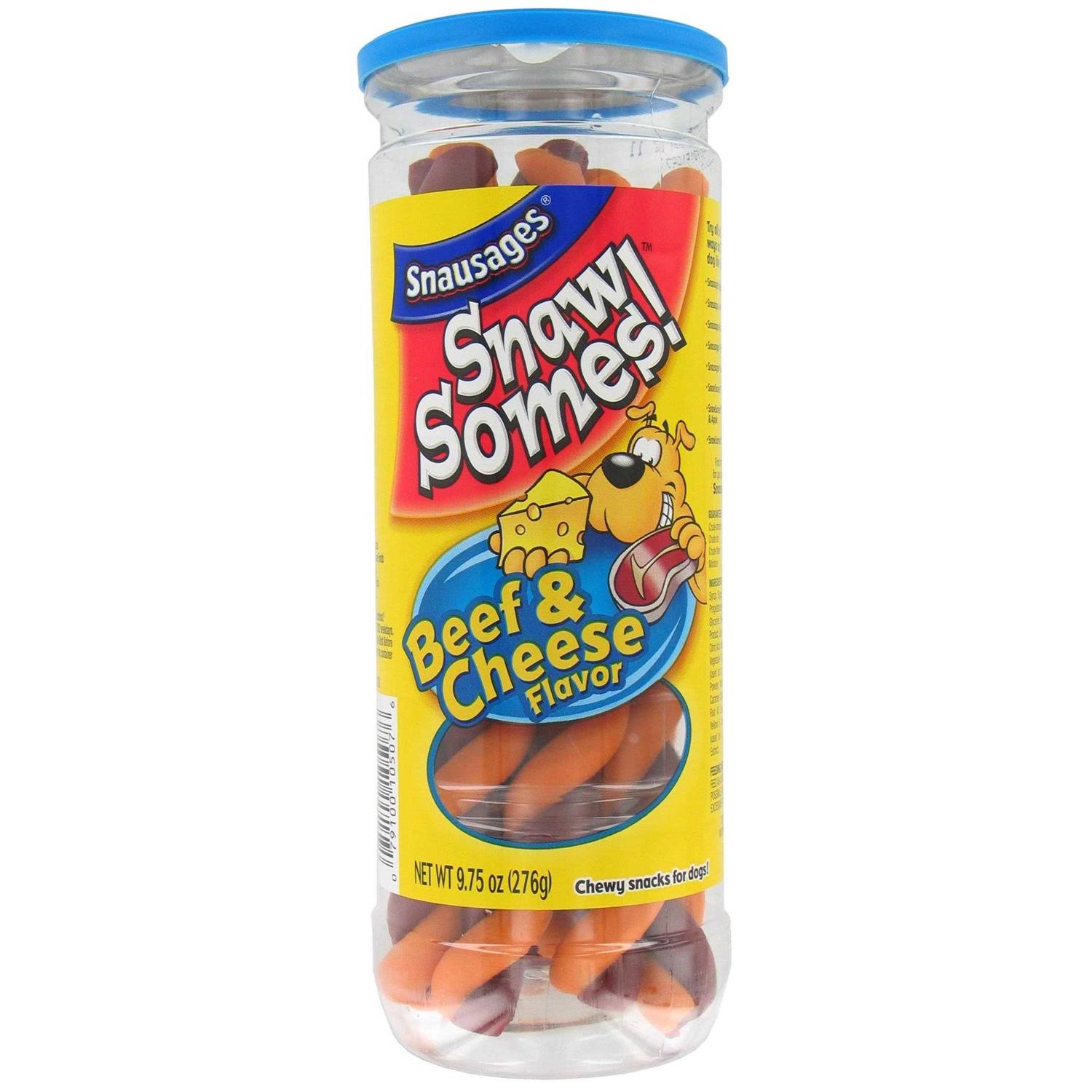 Snausages Snaw Somes! Beef and Cheese Treats - Pet Supplies online store