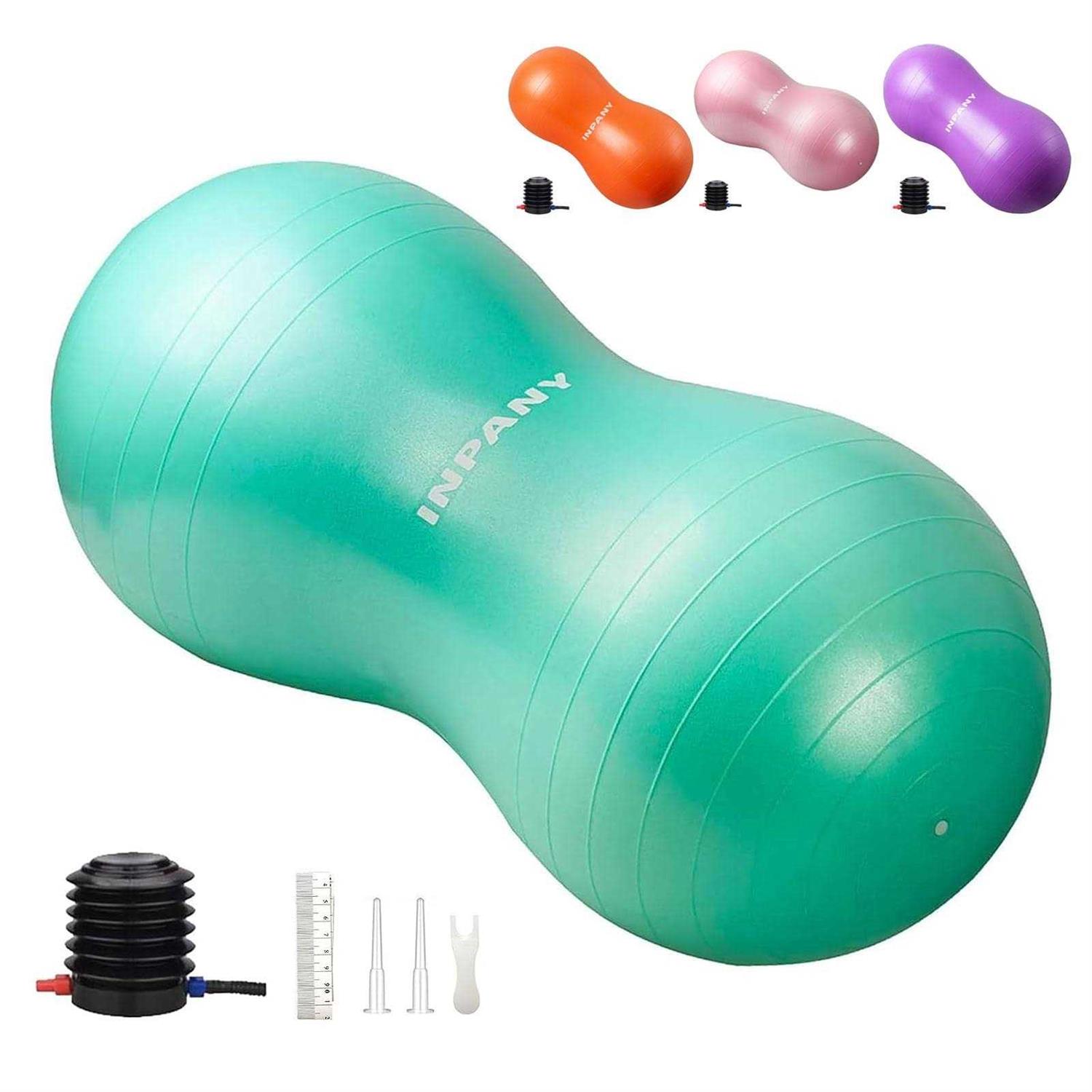 INPANY Peanut Ball Anti Burst Exercise Ball for Labor Birthing - Sports Supplies Online Store
