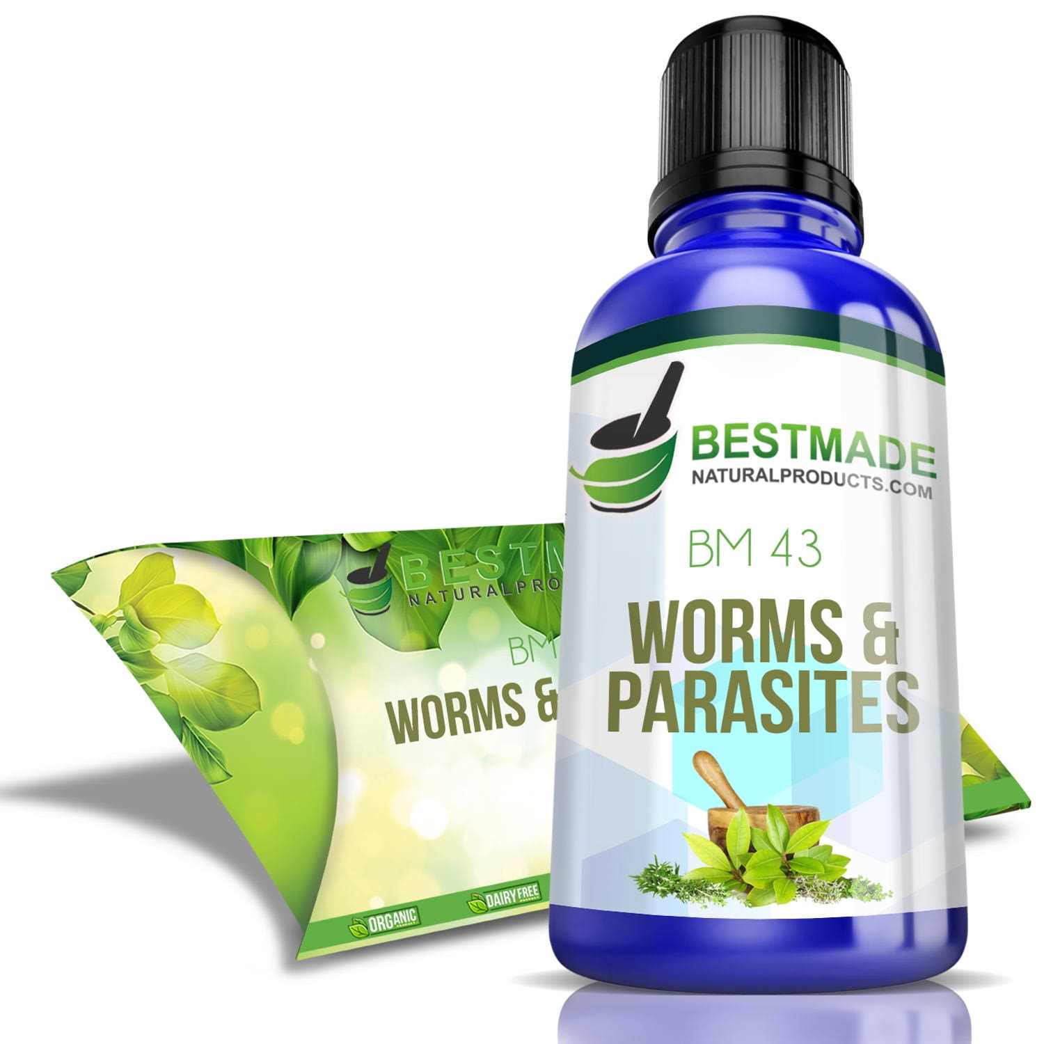 Bestmade Natural Products Worms and Parasites Remedy for Humans Bm43 - Pet Supplies online store