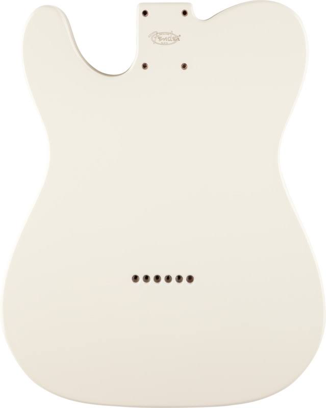 Fender Telecaster Body with Alder Vintage Bridge Mount, White