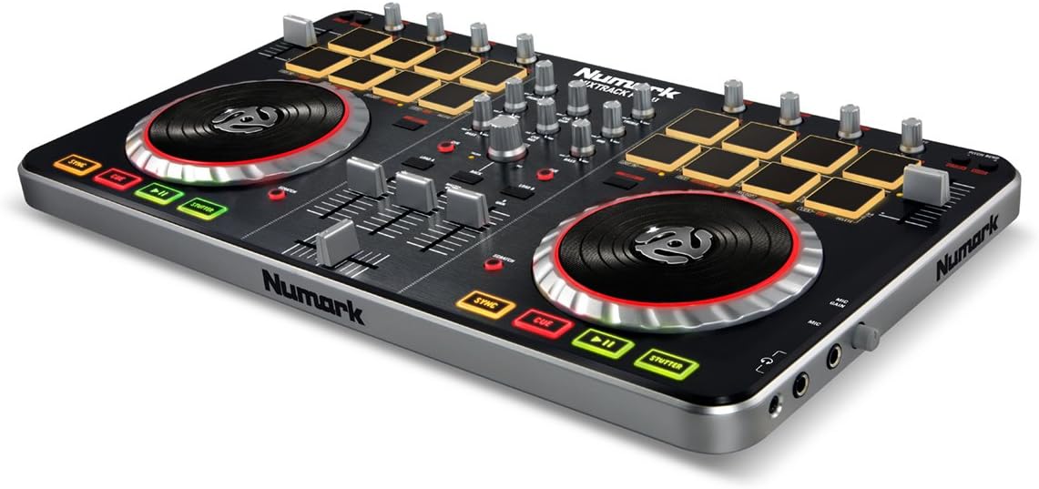 Numark Mixtrack Pro II USB DJ Controller with Integrated Audio Interface and Trigger Pads