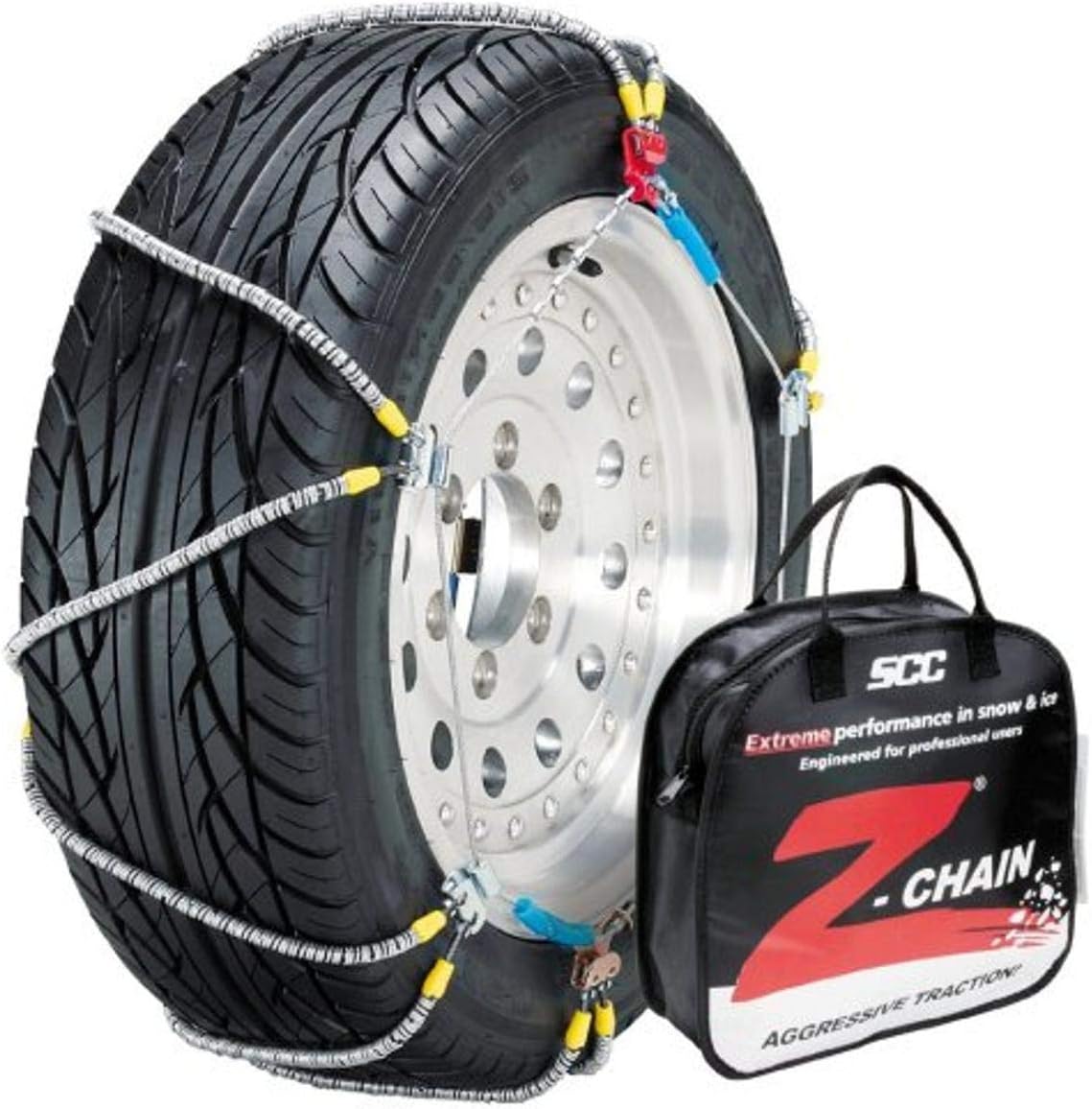 Security Chain Company Z-547 Z-Chain Extreme Performance Cable Tire Traction Chain - Set of 2 Pack of 2