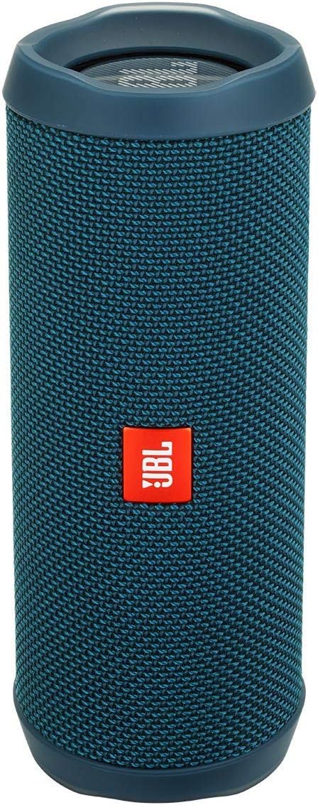 JBL Flip 4 Waterproof Portable Bluetooth Speaker - Ocean Blue (Renewed)