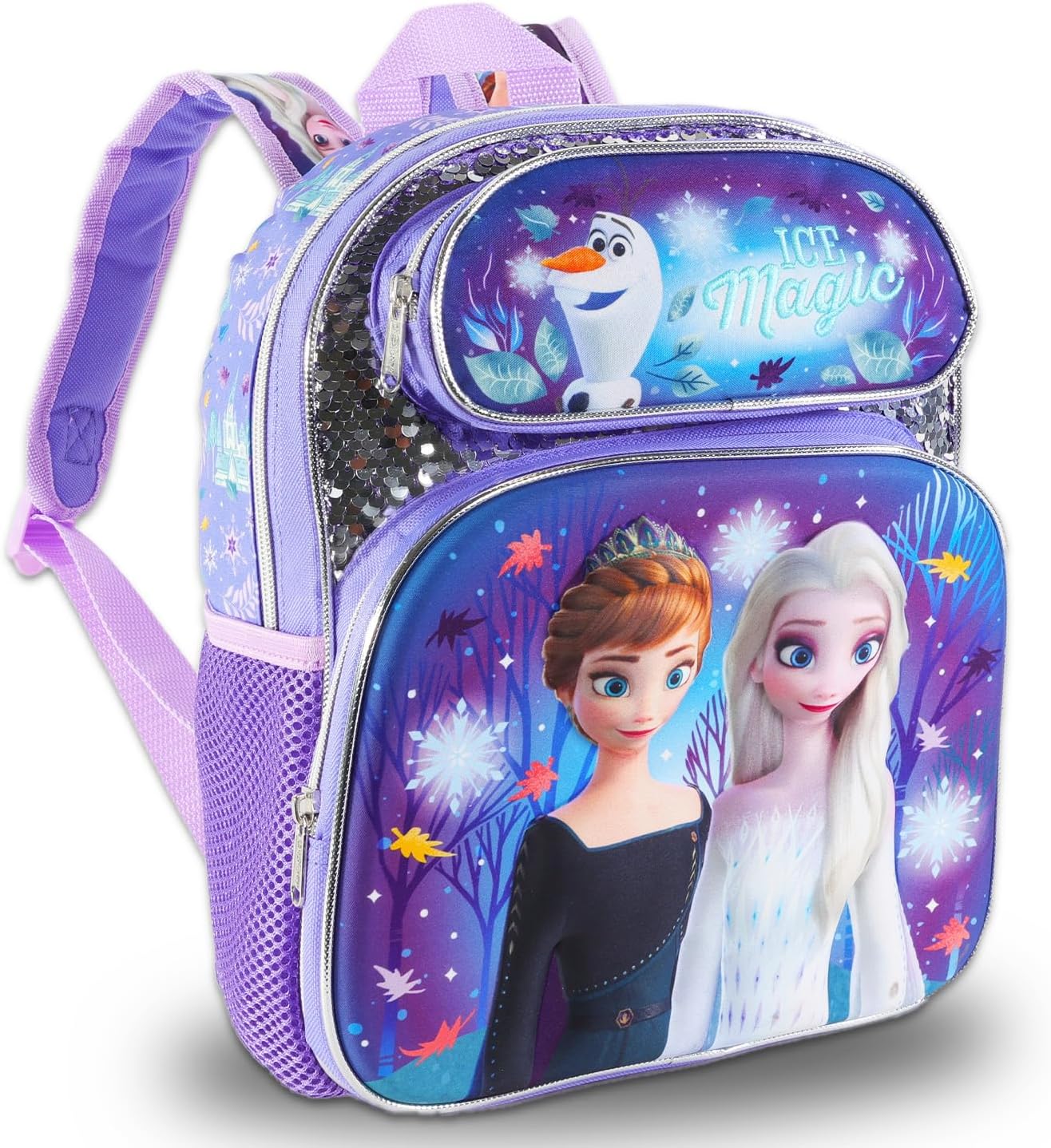 Disney Frozen Mini Backpack for Girls 3-5 - Frozen Backpack Small Bundle Includes 12