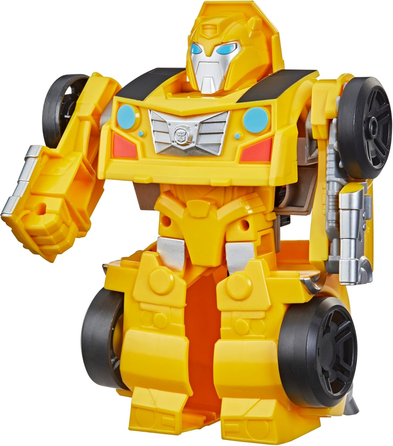 Transformers Rescue Bots Academy Bumblebee Converting Toy Robot, Playskool Heroes 6-Inch Collectible Action Figure Toy for Kids Ages 3 and Up