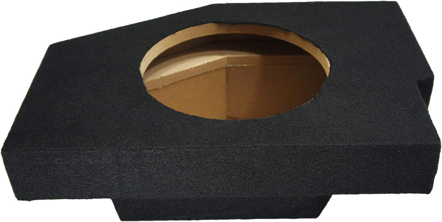 ASC Dodge Ram Quad or Crew Cab Truck 2002-2012 Single 10 Subwoofer Custom Fit Sub Box Speaker Enclosure