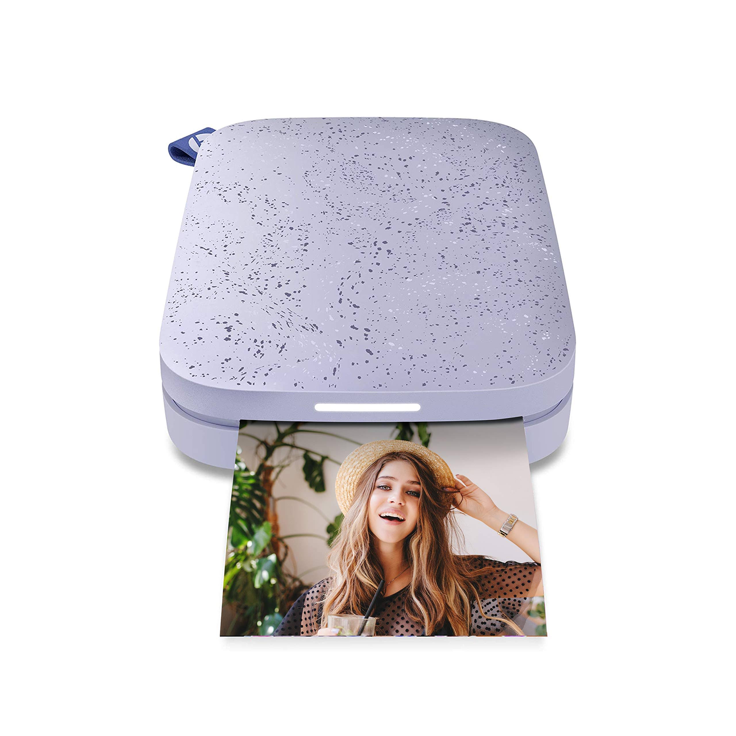 HP - Sprocket 2nd Edition Instant Photo Printer - Lilac