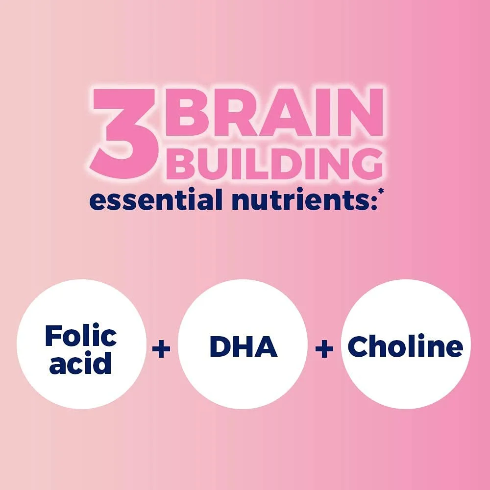 One A Day Womens Prenatal Advanced Complete Multivitamin with Brain Support (Pack of 12)