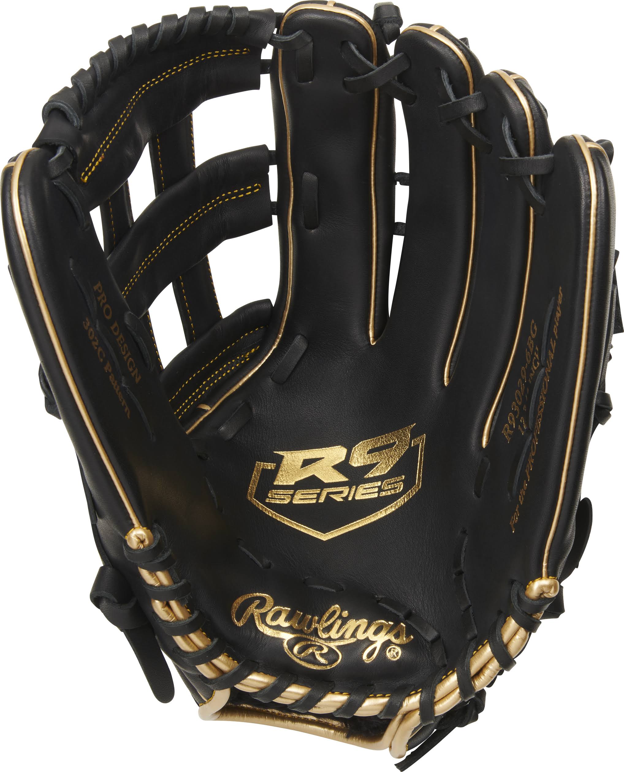 Rawlings R9 12.75x22 Baseball Glove: R93029-6BG