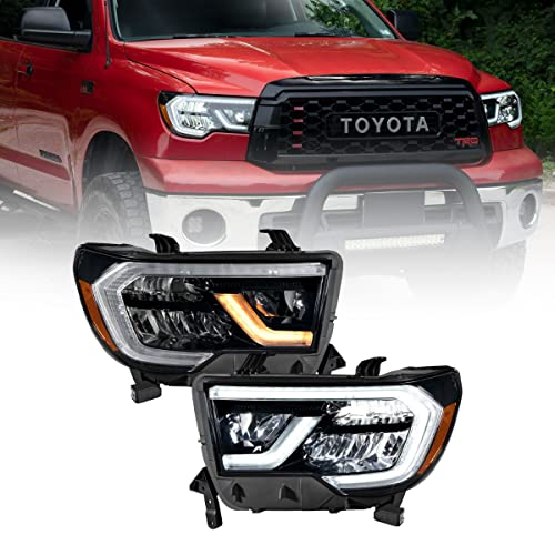 Sequential LED Headlights compatible with Toyota Tundra 2007-2013 (pair)