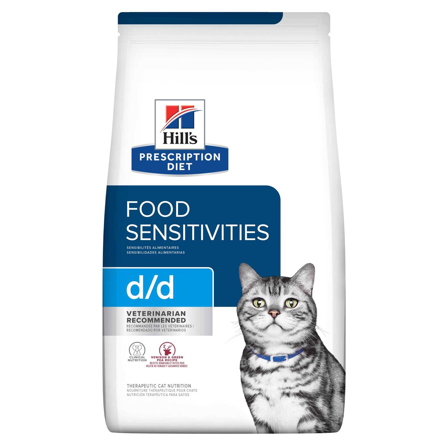 Prescription Diet d/d Skin Food Sensitivity Cat Dry Food - Pet Supplies online store