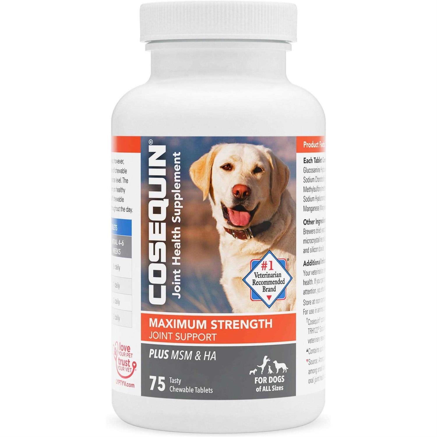 Cosequin Maximum Strength Plus MSM & HA for Dogs - Pet Supplies online store