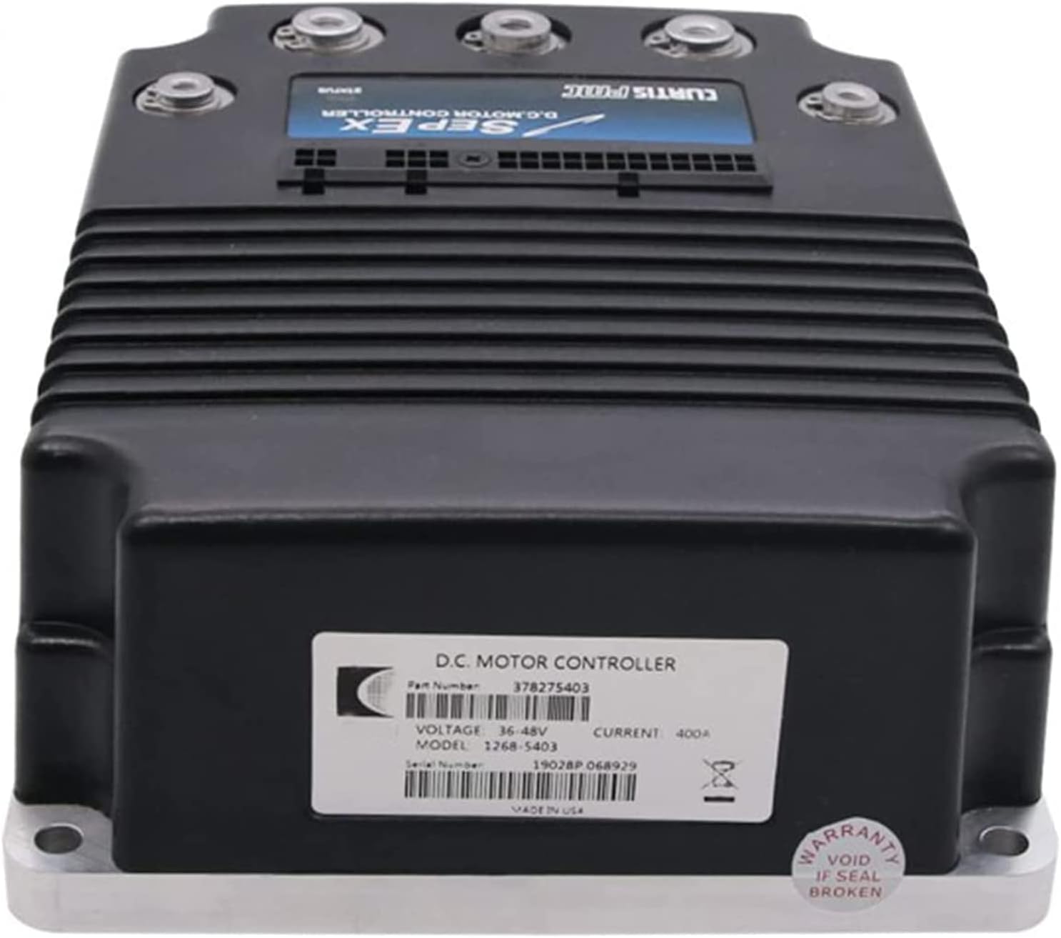 JELPC New 1268-5403 12685403 SepEx DC Motor Controller 48V 400A 0-5K Compatible with Curtis Electric Forklift