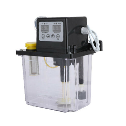 SHANNA 110V Automatic Electric Lubrication Oil Pump CNC Pump Dual Digital Display 2L