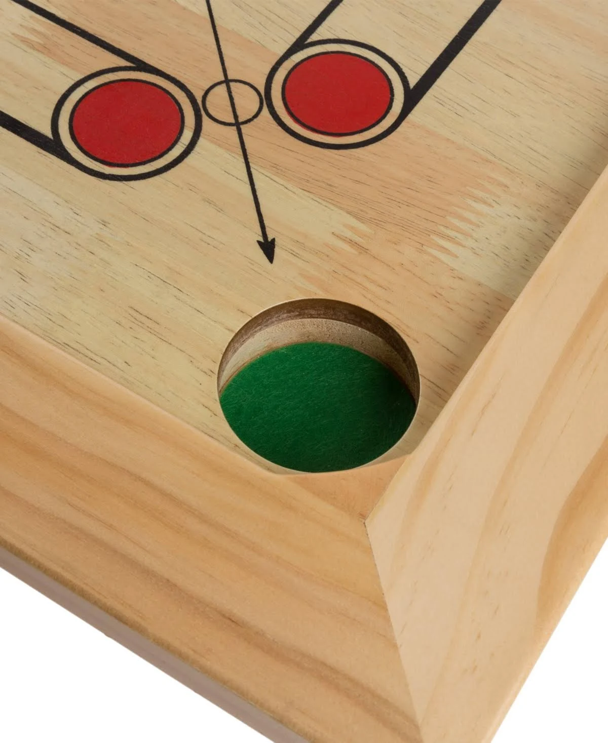 Hey! Play! Carrom Board Game Classic Strike and Pocket Table