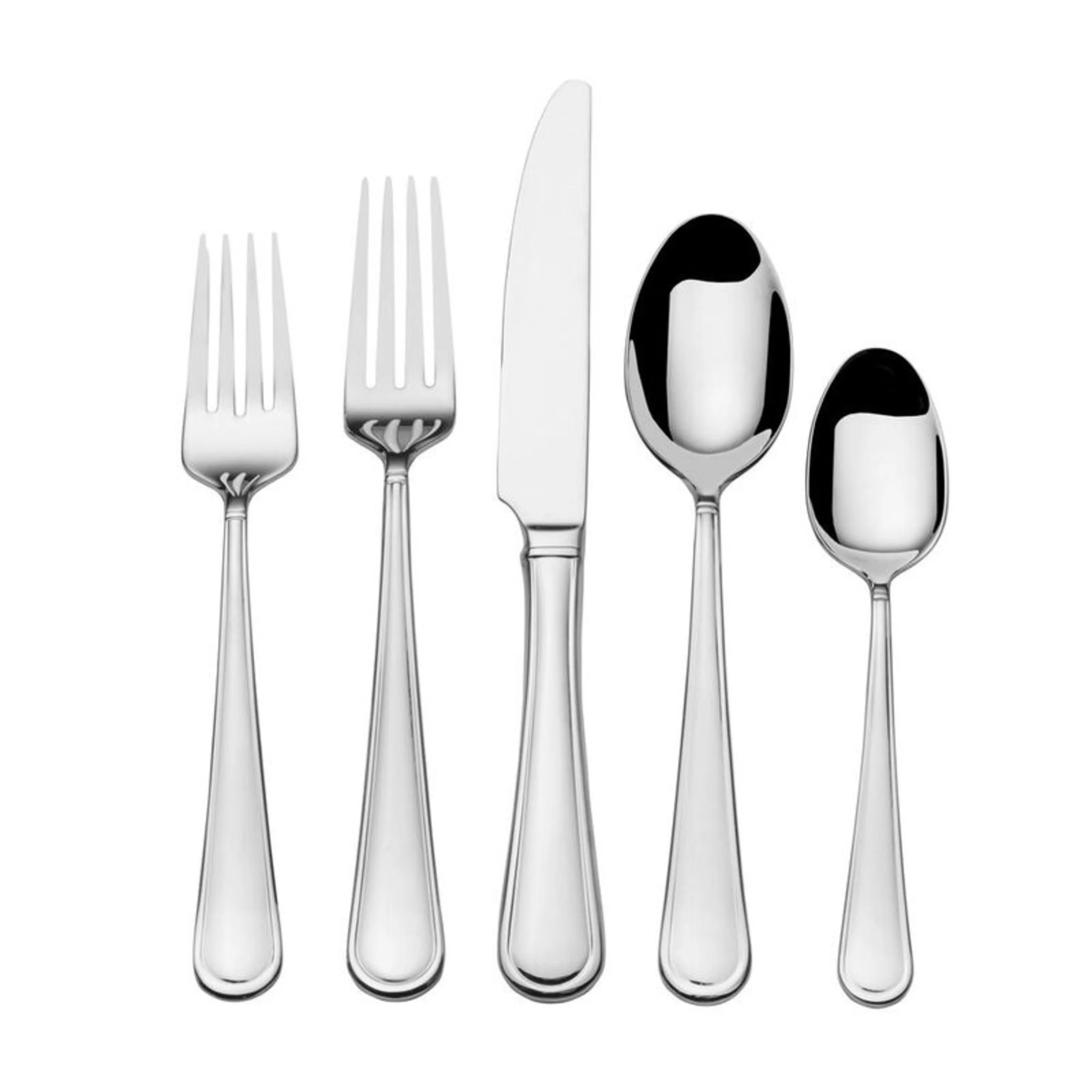 Mikasa Virtuoso Frost 20-Piece 18.10 Flatware Set, Service for 4