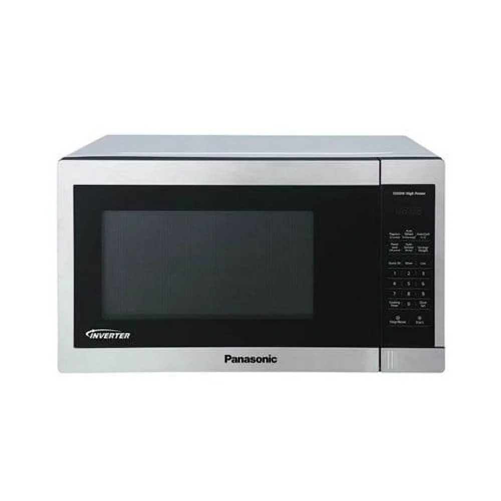 Restored Panasonic NN-SC668S Countertop Microwave Oven With Inverter Technology|1.3 Cu. Ft.|1200 Watts|Stainless Steel|Refurbished (Refurbished)