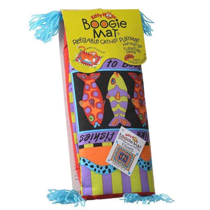 Fat Cat Boogie Mat Refillable Catnip Playmat - Pet Supplies online store