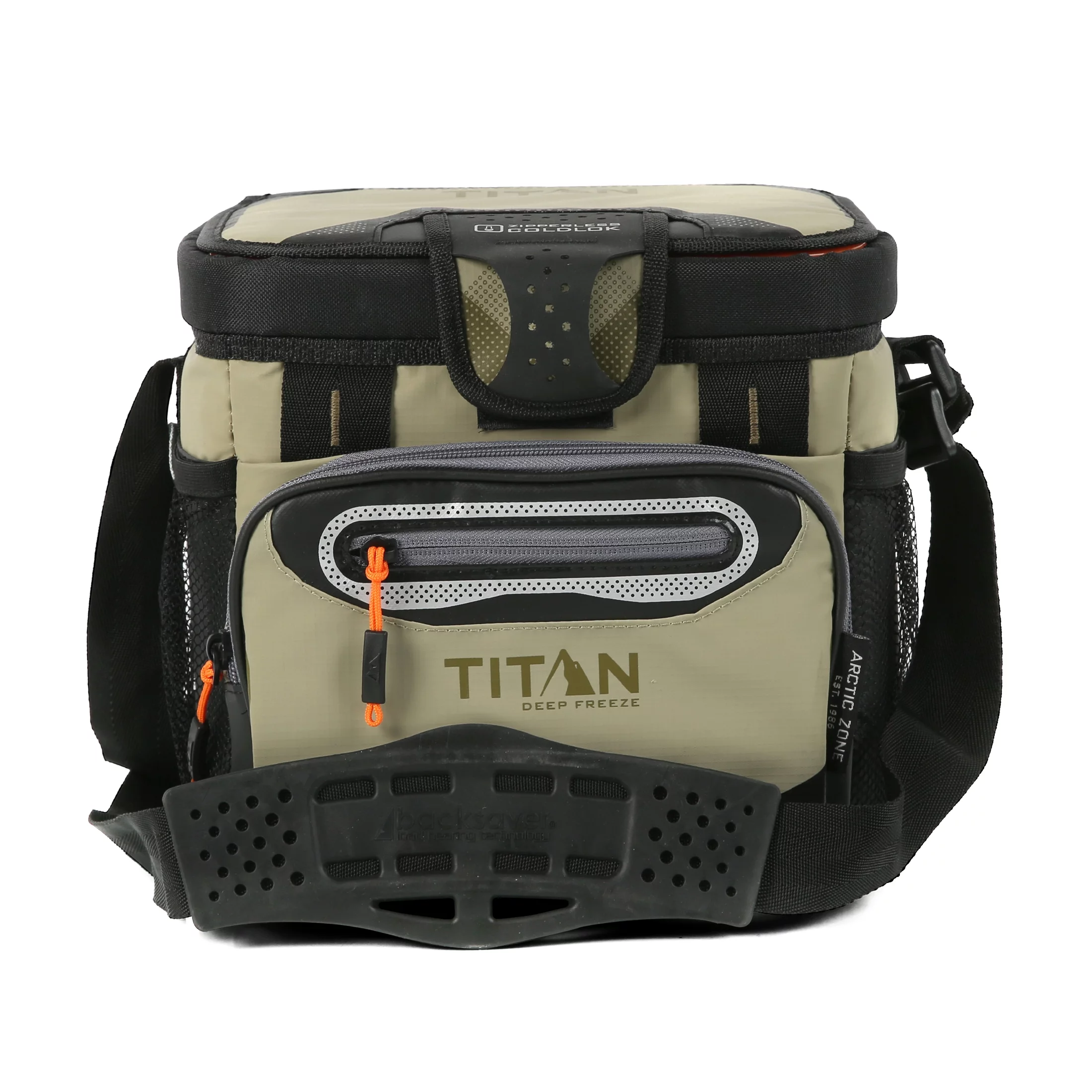 Arctic Zone® Titan Deep Freeze® 9 Can/6 Quart Zipperless HardBody® Cooler - Moss