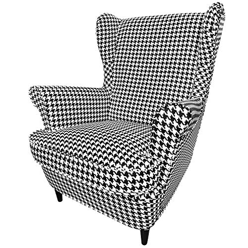Chair Cover for IKEA Strandmon Armchair, Couch Cover for Living Room, Armchair Sofa Slipcover (S-2, Armchair Cover)