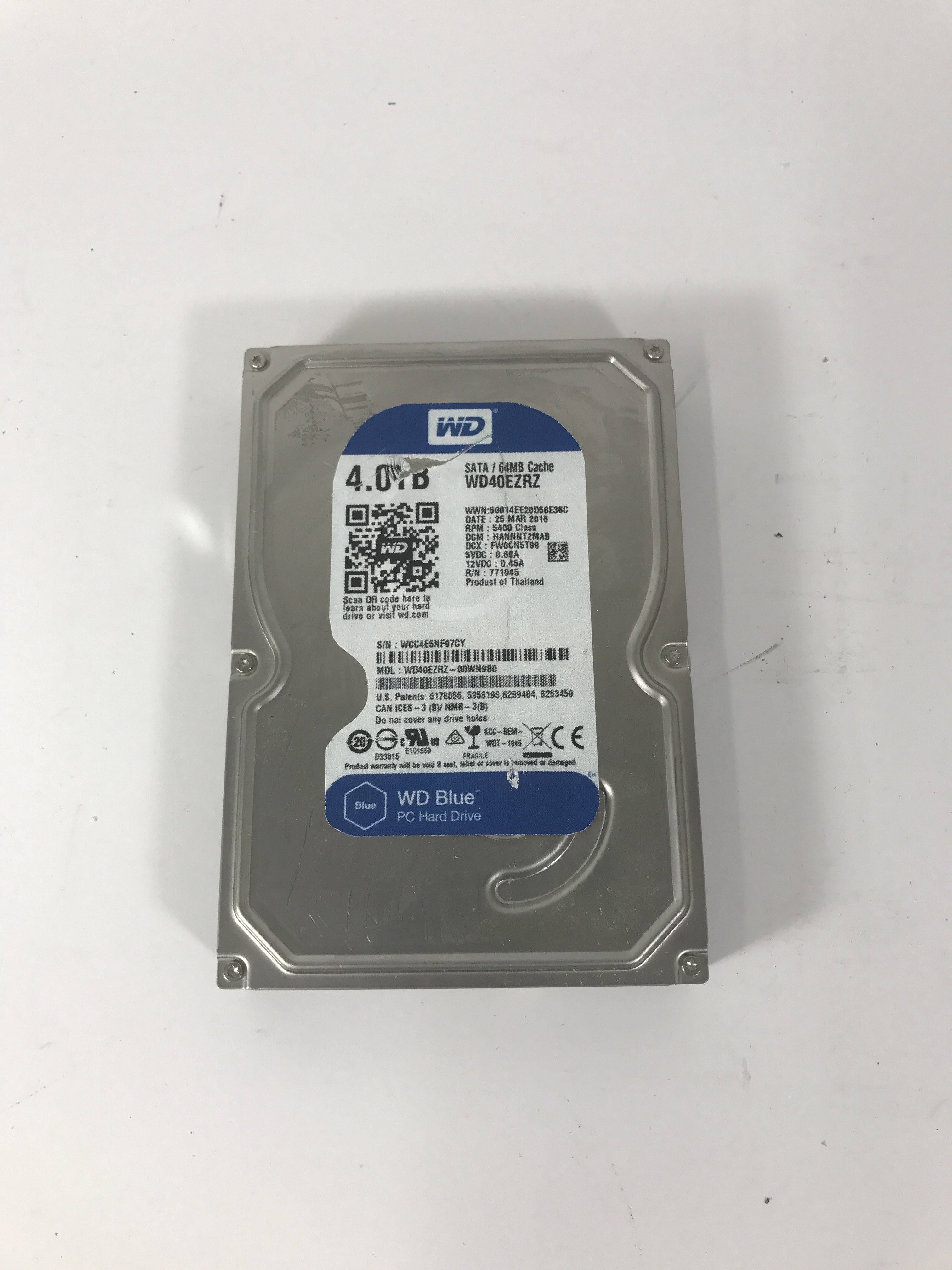 WD Blue 1TB SATA 6 Gb/s 7200 RPM 64MB Cache 3.5 inch Desktop Hard Drive (wd10ezex)