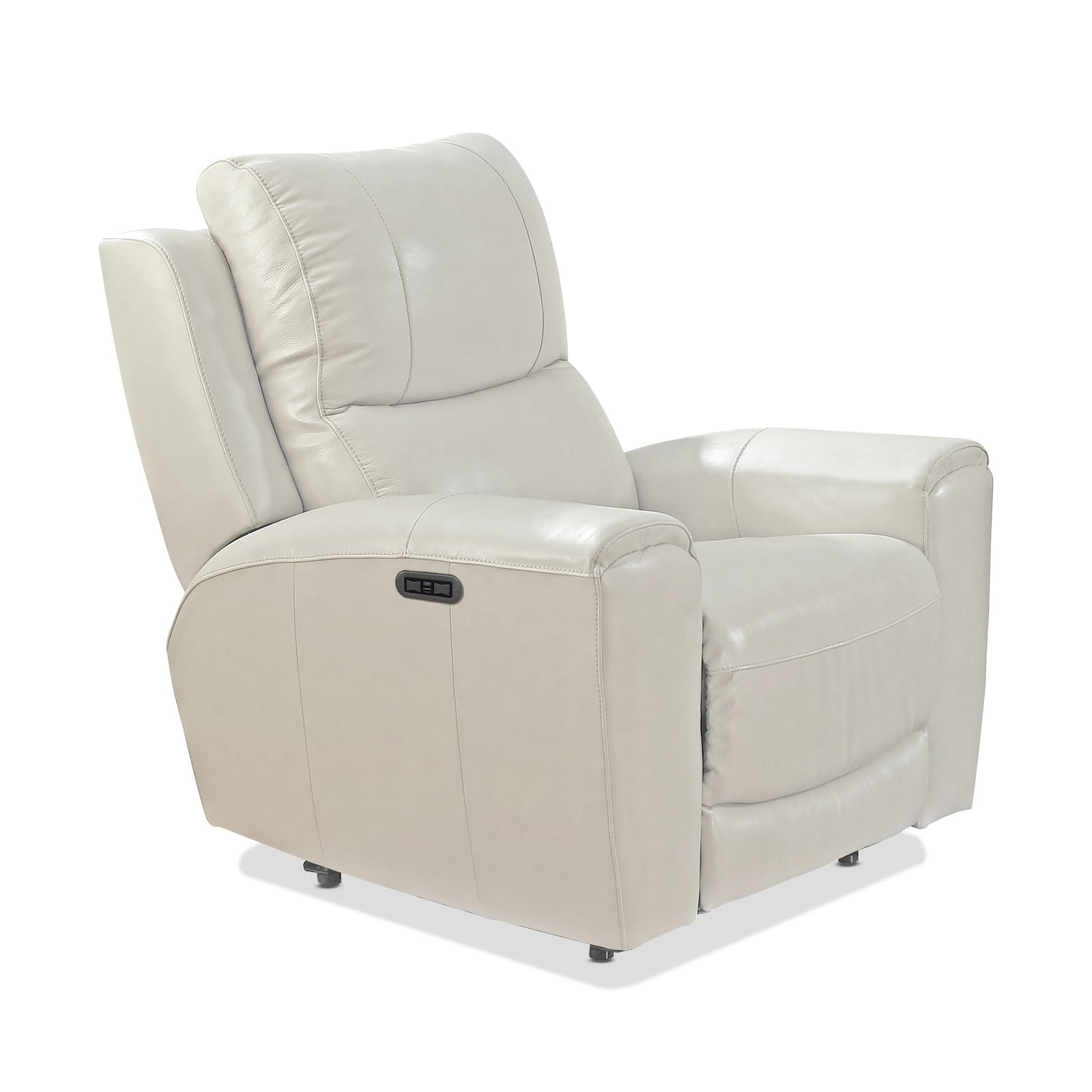 Steve Silver Laurel Ivory Leather Power Reclining Chair