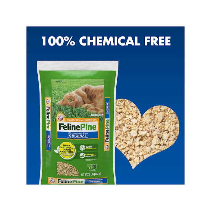 Feline Pine Cat Litter Original - Pet Supplies online store