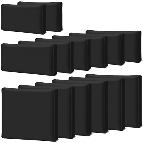 Patelai 14 Pieces Outdoor Cushion Slipcovers Outdoor Patio Cushion Covers Replacement Outdoor Sectional Cushion Covers Seat Cushion Coves for Outdoor Patio Furniture, Covers Only (Beige)