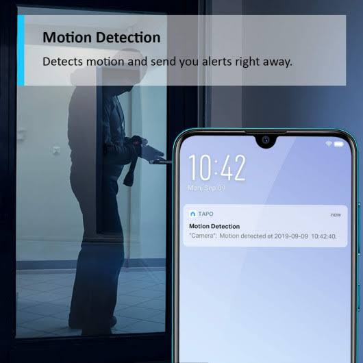 Tapo Pan/Tilt Home Security Wi-Fi Camera