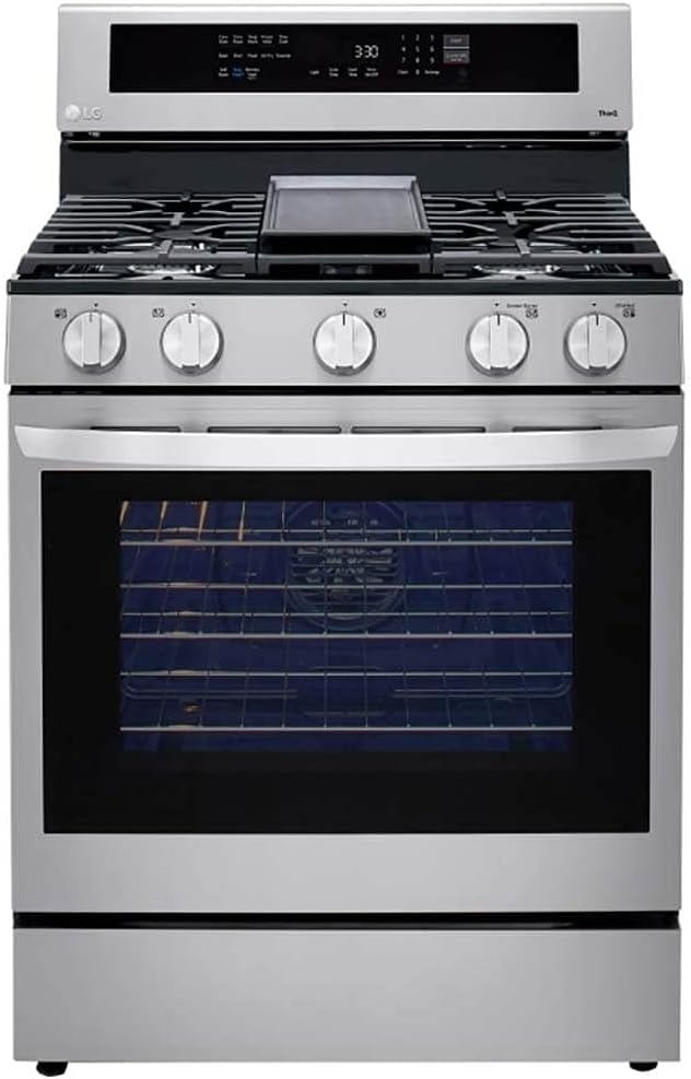 LG LRGL5825F 5.8 Cu. Ft. Stainless Steel Gas Range with Air Fry