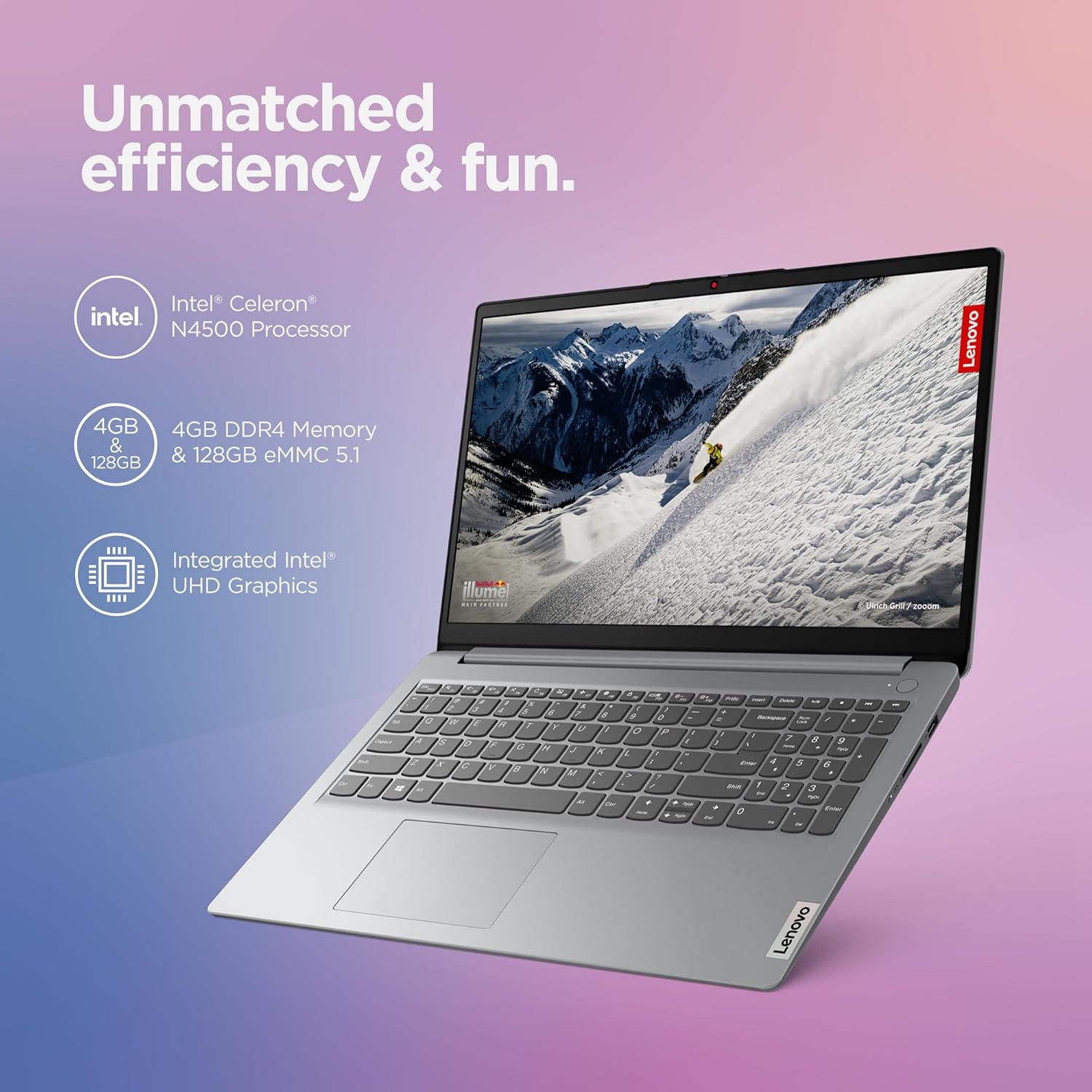 Lenovo IdeaPad 1i - (2023) - Everyday Laptop Computer - Windows 11-15.6