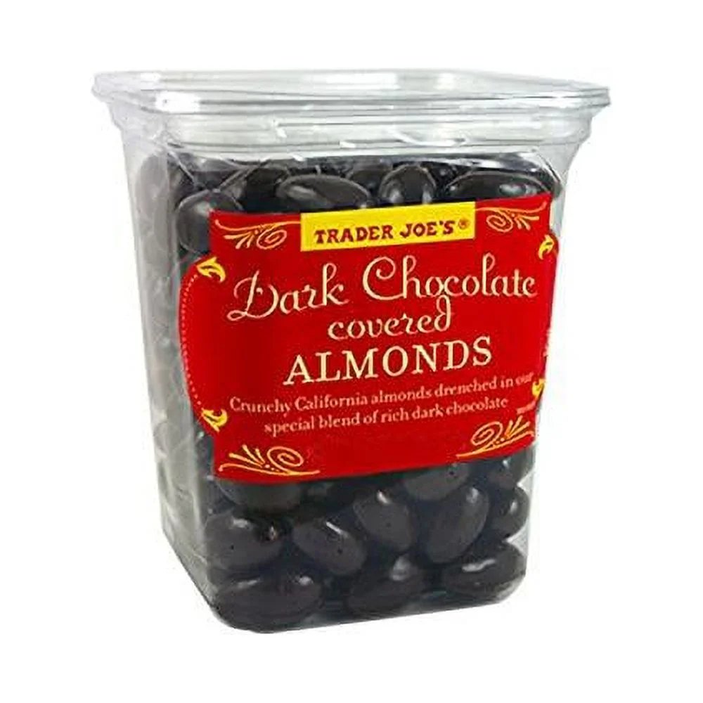 Trader Joe’S Dark Chocolate Bundle - Almonds, Butter Cups And Raisins