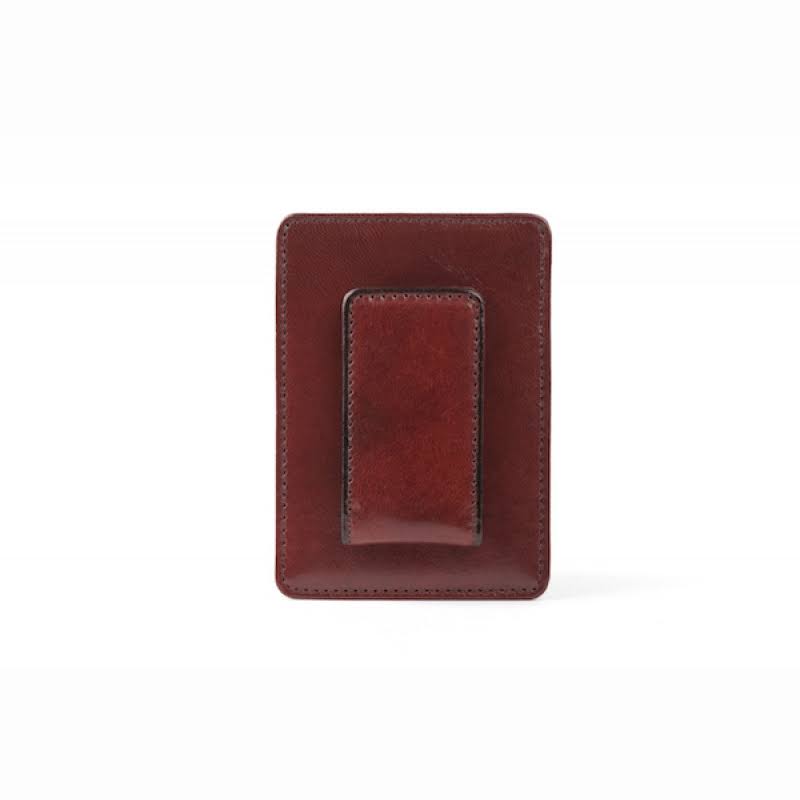 Bosca Deluxe Front Pocket Wallet Old Leather - Cognac