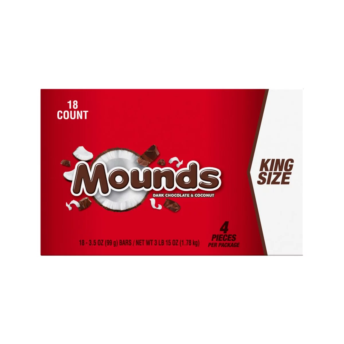 Mounds Candy Bar 3.5 oz. Wrapper